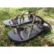 Women's Sandals - Brown and Cream >> Stock Clearance